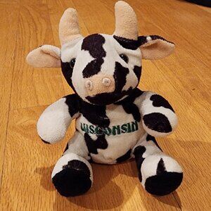 JAAG Plush Wisconsin Cow Stuffed Animal Toy